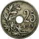 Monnaie, Belgique, 25 Centimes, 1908, TB+, Copper-nickel, KM:63 - 25 Cents