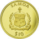 Monnaie, Samoa, 10 Dollars, 2006, FDC, Or - Samoa
