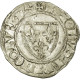 Monnaie, France, Blanc, Tours, TTB+, Billon, Duplessy:377A - 1380-1422 Charles VI Le Fol