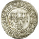 Monnaie, France, Blanc, La Rochelle, TTB, Billon, Duplessy:377A - 1380-1422 Charles VI The Beloved