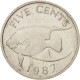 Monnaie, Bermuda, Elizabeth II, 5 Cents, 1987, TTB+, Copper-nickel, KM:45 - Bermuda