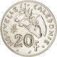 Monnaie, Nouvelle-Calédonie, 20 Francs, 1996, Paris, FDC, Nickel, KM:12 - Neu-Kaledonien