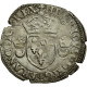 Monnaie, France, Douzain Aux Croissants, 1550, Montélimar, TB+, Argent - 1547-1559 Henry II