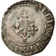 Monnaie, France, Gros, Mirabel, TB, Billon, Duplessy:387B - 1380-1422 Charles VI The Beloved