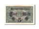 Billet, Allemagne, 5 Mark, 1917, 1917-08-01, KM:56b, TTB+ - 5 Mark