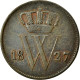 Monnaie, Pays-Bas, William I, Cent, 1827, Bruxelles, TTB, Cuivre, KM:47 - 1815-1840 : Willem I