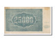 Billet, Russie, 25,000 Rubles, 1922, TTB - Armenia