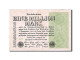 Billet, Allemagne, 1923-08-09 - 1 Mio. Mark