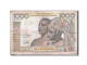 Billet, West African States, 1000 Francs, 1961-1965, Undated, KM:203Bm, TB - West African States