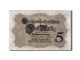 Billet, Allemagne, 5 Mark, 1914, 1914-08-05, TTB - 5 Mark