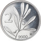 Monnaie, Italie, 2 Lire, 2000, Rome, Proof, FDC, Aluminium, KM:94 - 2 Lire