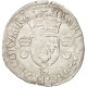 Monnaie, France, Douzain Aux Croissants, 1550, La Rochelle, TTB, Billon - 1547-1559 Henri II