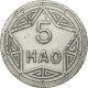 Monnaie, Viet Nam, 5 Hao, 1946, TTB, Aluminium, KM:2.2 - Viêt-Nam