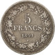 Monnaie, Belgique, Leopold I, 5 Francs, 5 Frank, 1849, TB+, Argent, KM:3.2 - 5 Francs