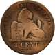 Monnaie, Belgique, Leopold I, 2 Centimes, 1835, TB, Cuivre, KM:4.1 - 2 Cents