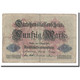 Billet, Allemagne, 50 Mark, 1914, 1914-08-05, KM:49b, B+ - 50 Mark