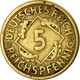 Monnaie, Allemagne, République De Weimar, 5 Reichspfennig, 1925, Berlin, TB+ - 5 Rentenpfennig & 5 Reichspfennig