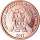 Monnaie, SAINT THOMAS & PRINCE ISLAND, 10 Centimos, 2017, SPL, Copper Plated - Sao Tome Et Principe