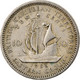 Monnaie, Etats Des Caraibes Orientales, Elizabeth II, 10 Cents, 1956, TTB - East Caribbean States