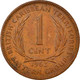 Monnaie, Etats Des Caraibes Orientales, Elizabeth II, Cent, 1963, TTB, Bronze - Caraïbes Orientales (Etats Des)