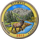 Monnaie, États-Unis, Quarter, 2011, U.S. Mint, Denver, Colorisé, SUP - 2010-...: National Parks