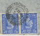 GB „PORTADOWN.CO.ARMAGH / 2“ Double Ring (25 Mm) Airmail Cover To Switzerland - Irlanda Del Nord