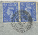 GB „PORTADOWN.CO.ARMAGH / 2“ Double Ring (25 Mm) Airmail Cover To Switzerland - Irlanda Del Norte