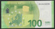 ITALIA 100 EURO SE S002 A1 -  FIRST POSITION - DRAGHI  UNC - 100 Euro