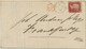 GB 1872 QV 1d Rose-red Pl.125 (OL) VFU Printed Matter LONDON-E.C / 98 FRANKFORT - Lettres & Documents