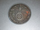 ALEMANIA 2 MARCOS PLATA 1939 B (Hindenburg) (4970) - 2 Reichsmark