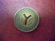 JETON New York City, New York Transit Authority One Fare Transit Token - Subway Métro Vers 1953 à 1970 - Monetary/Of Necessity