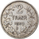 Monnaie, Belgique, Leopold II, 2 Francs, 2 Frank, 1909, TTB, Argent, KM:59 - 2 Francs