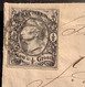 Sachsen Mi 8 II KABINETT QUALITÄT ! 1855 1/2 Ngr Johann I Brief LEIPZIG > Borna (cover XF - Saxe