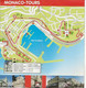 MONACO PROGRAMME MONACO TOURS PETIT TRAIN TOURISTIQUE - Programmes