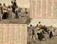 CALENDRIER GF 1910 - Incident Aux Courses Chevaux, Imprimeur Oberthur Rennes - Grand Format : 1901-20