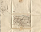 ALLEMAGNE - R.1 FRANCFORT + PP ROUGE SUR LETTRE AVEC TEXTE POUR LA FRANCE, 1807 - [Voorlopers