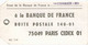 5 VALEURS SABINE DE GANDON POSTE AERIENNE 5F TARIF 10.50F PAQUET POSTE URGENT 6ème ECH. 23/05/80 BANQUE DE FRANCE - 1961-....