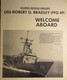 Plaquette - Guided Missile Frigate " USS Robert G. Bradley ( FFG 49 ) - Bateaux