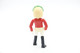 LEGO - Belvfem80 Belville Female - Horse Rider, White Shorts, Red Shirt, - Minifigure - Original Lego  - 2008 - Catalogs