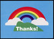 GIBRALTAR (2020) - Free Postage Postcard THANKS ! - COVID-19 Rainbow, Pandemic Arc-en-ciel Arcoiris Regenbogen Regenboog - Gibraltar