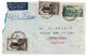 PARIS VIII Lettre Avion 10F Vincennes 20F Port St Malo Yv  283 394 Dest Argentine Buenos Aires Ob 1938 - Storia Postale