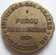 PIECE METAL PEROU COB DE 8 ESCUDOS 1727 LE TRESOR DES PIRATES COLLECTION BP - Fiktive & Specimen