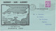 GB REGIONALS ALDERNEY 1963 Commodore Shipping Co Europa 1963-Overprint-Issue FDC - Alderney