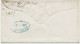 GB 1861 QV 2d Blue Pl.8 (3x GE,GI,GJ) Very Rare Multifranking Superb Cvr "79" - Storia Postale