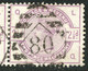 GB 1884 QV 2 1/2 D Purple-violet ('LP-LQ') VFU MAJOR VARIETY COLOR MISSING - Gebraucht