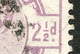 GB 1884 QV 2 1/2 D Purple-violet ('LP-LQ') VFU MAJOR VARIETY COLOR MISSING - Usados