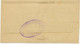 GB 189? QV 1/2 D Wrapper Uprated W 1/2 D Jubilee From LONDON "FB" To SINGAPORE - Covers & Documents