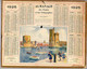 CALENDRIER GF 1925 - Entrée Du Port De La Rochelle, Imprimeur Oberthur Rennes - Grand Format : 1921-40