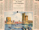 CALENDRIER GF 1925 - Entrée Du Port De La Rochelle, Imprimeur Oberthur Rennes - Grand Format : 1921-40