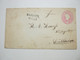 1868 , Ganzsache Aus Haslach - Postal  Stationery
